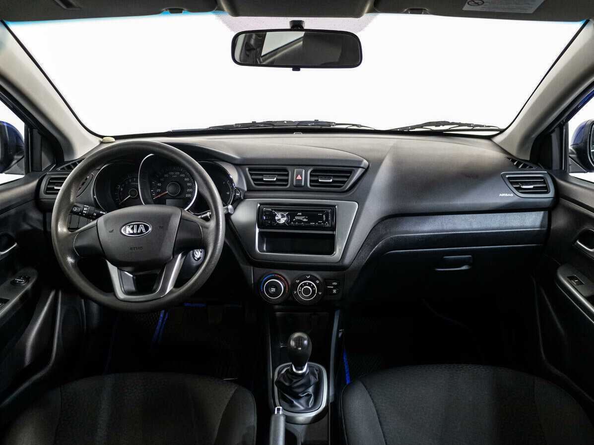 Kia Rio, 2013 Фото №12