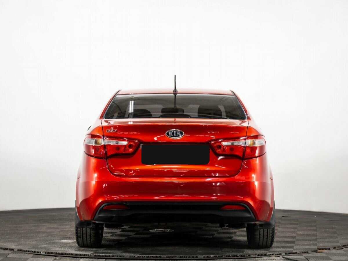 Kia Rio 5-speed, 2012 Фото №5