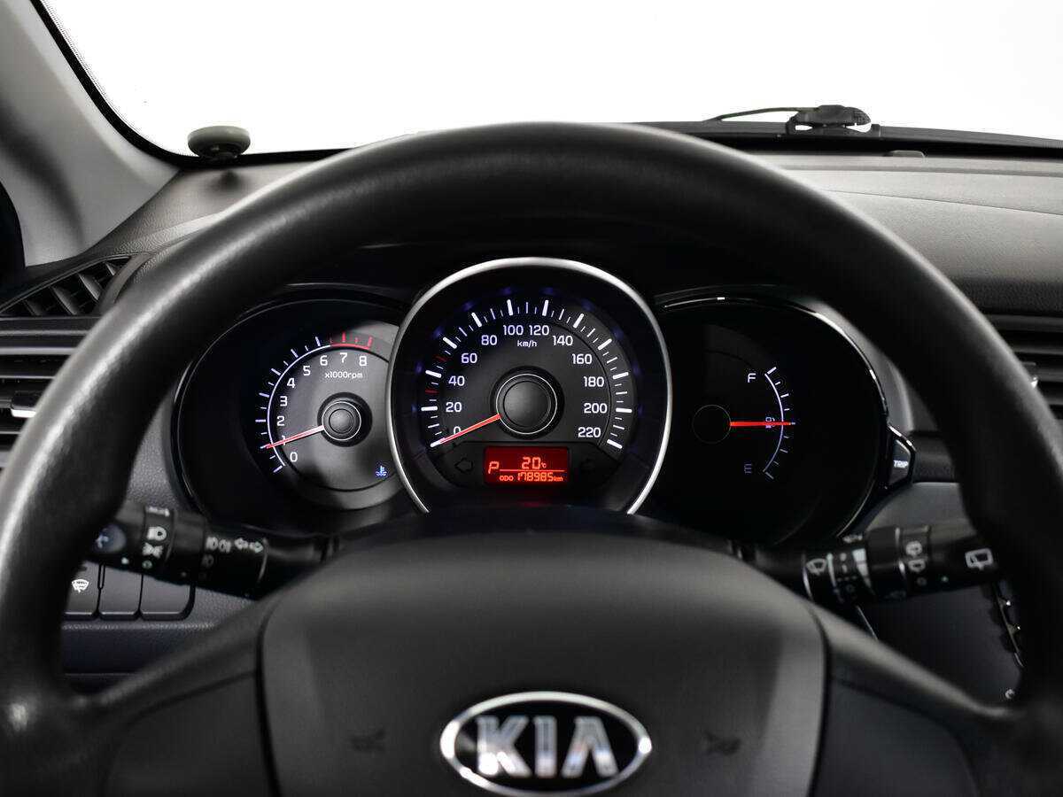 Kia Rio 4-speed, 2013 Фото №11
