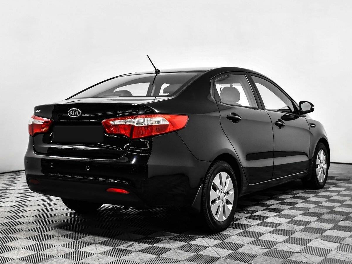 Kia Rio 4-speed, 2012 Фото №5