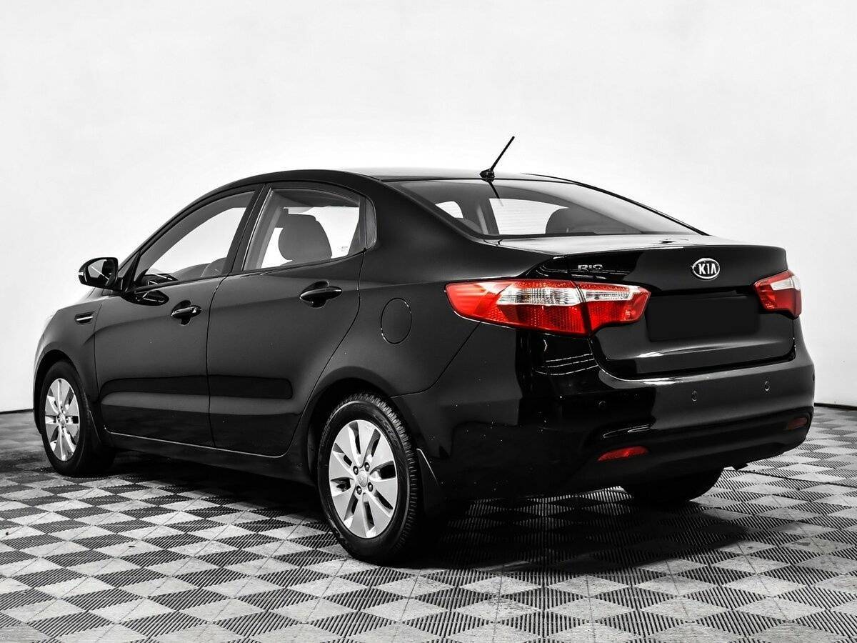 Kia Rio 4-speed, 2012 Фото №7