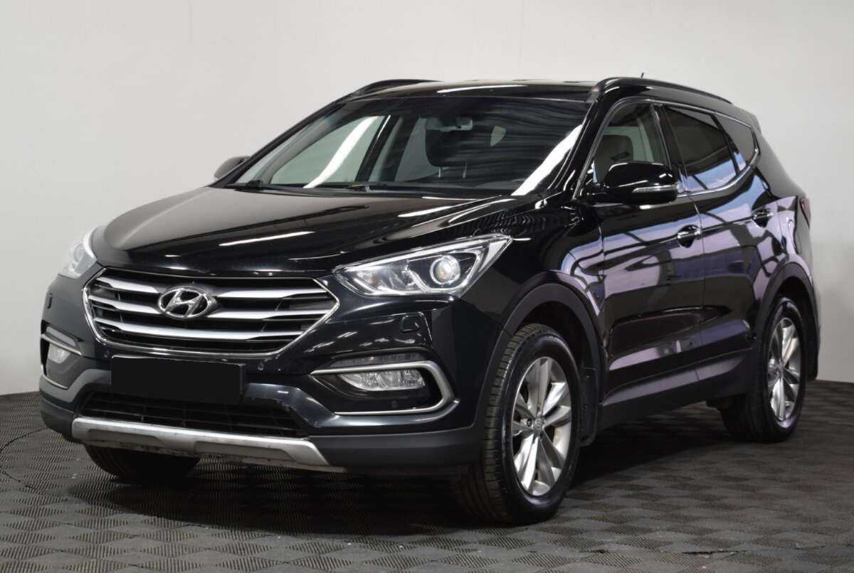 Hyundai Santa Fe, 2016 - 86 000 км. | Фото №1
