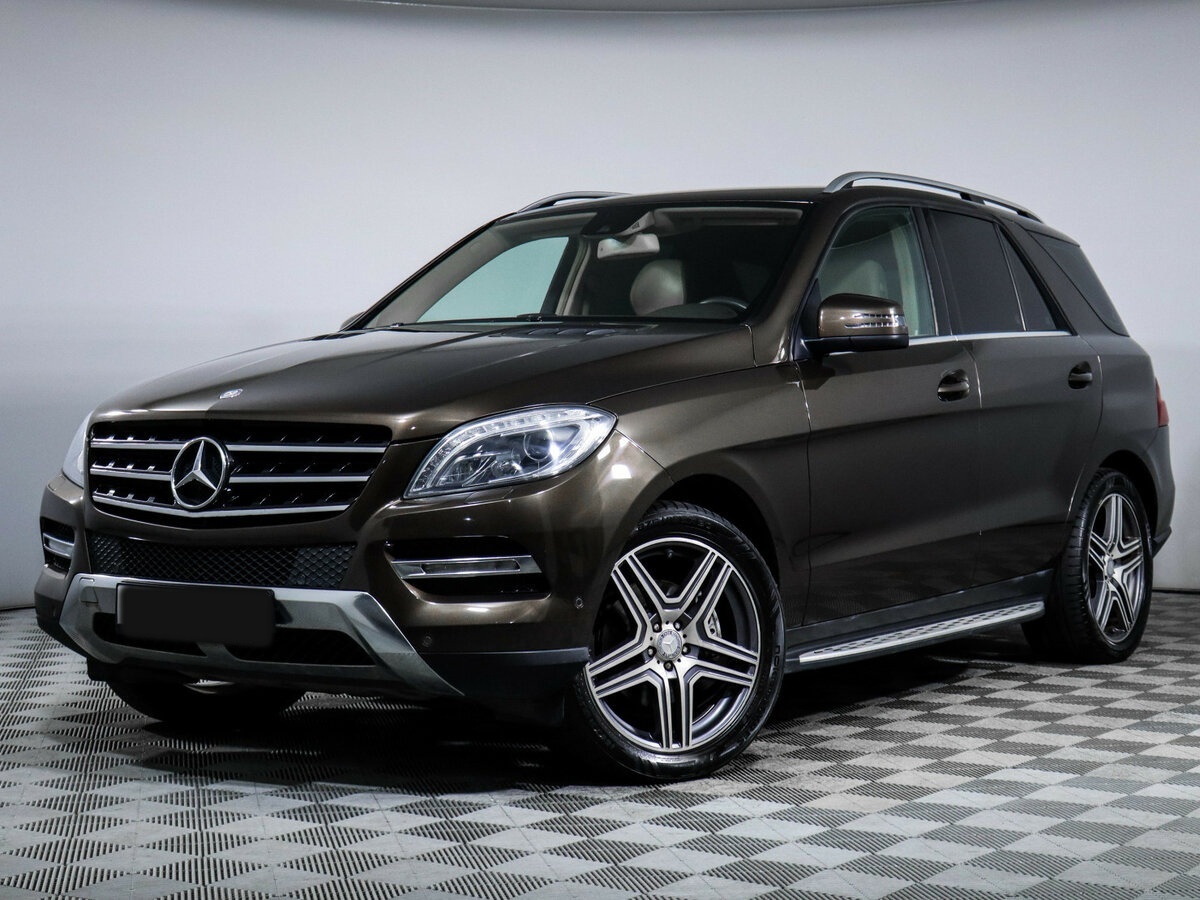 Mercedes-Benz M-Класс 350 CDI III (W166), 2012 - 188 393 км. | Фото №1